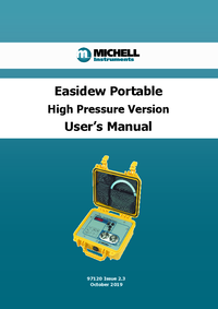 Thumbnail of document Manual - EAP Easidew Portable Hygrometer
